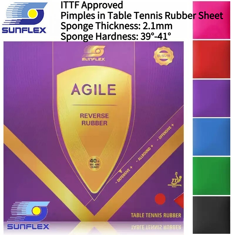 Badminton Background - SUNFLEX AGILE Kolorowa Guma do Tenisa
