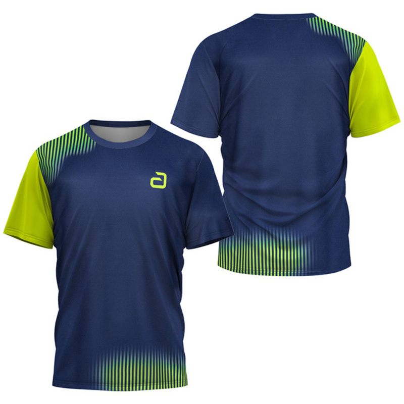 Badminton Emoji - Męska koszulka do tenisa stołowego z