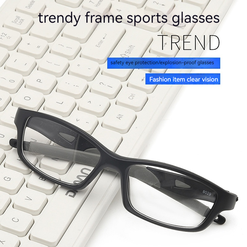 Badminton Background - Outdoor SportS EyEglass Frame Męskie okulary