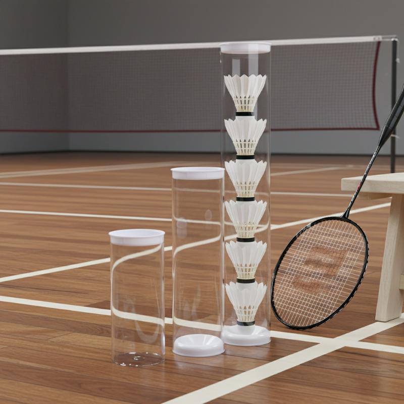 Badminton Bwf - Nowy Przezroczysty Pojemnik na Lotki do