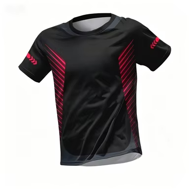 Sportowa koszulka fitness z kr – Badminton Lovers recenzja i cena