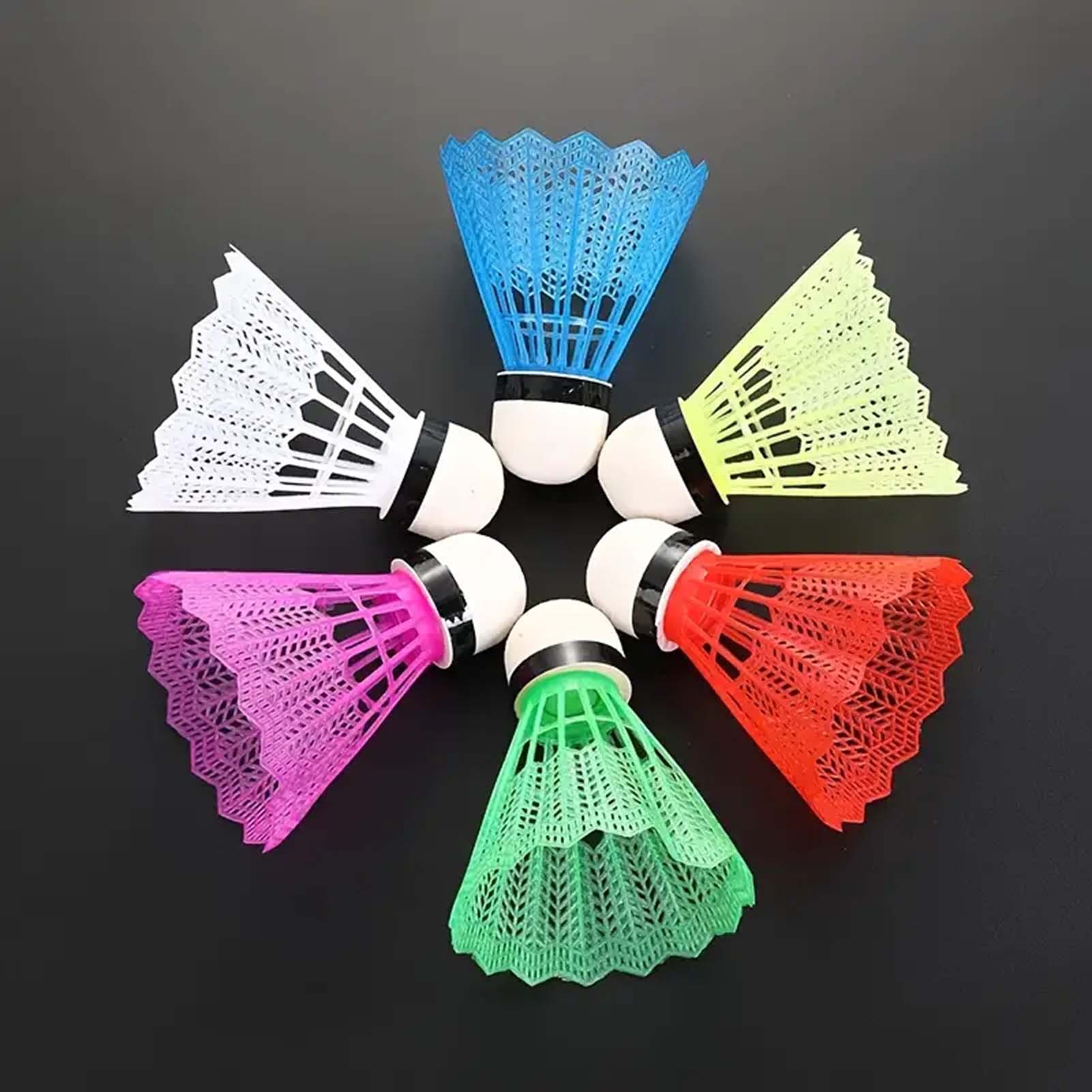 12 szt. Plastikowe białe lotki – Badminton Fun Game recenzja i cena