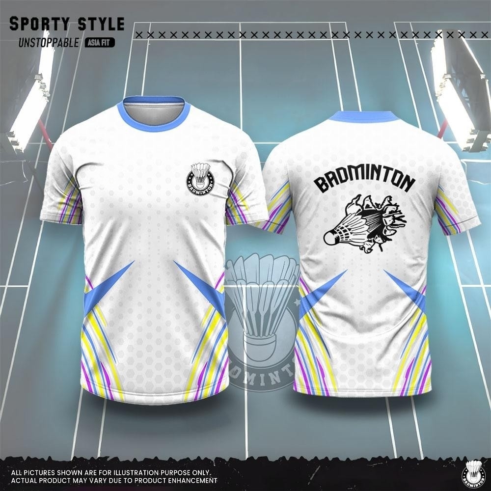 Męska Odzież Moda Koszulka Bad – Badminton Emoji recenzja i cena