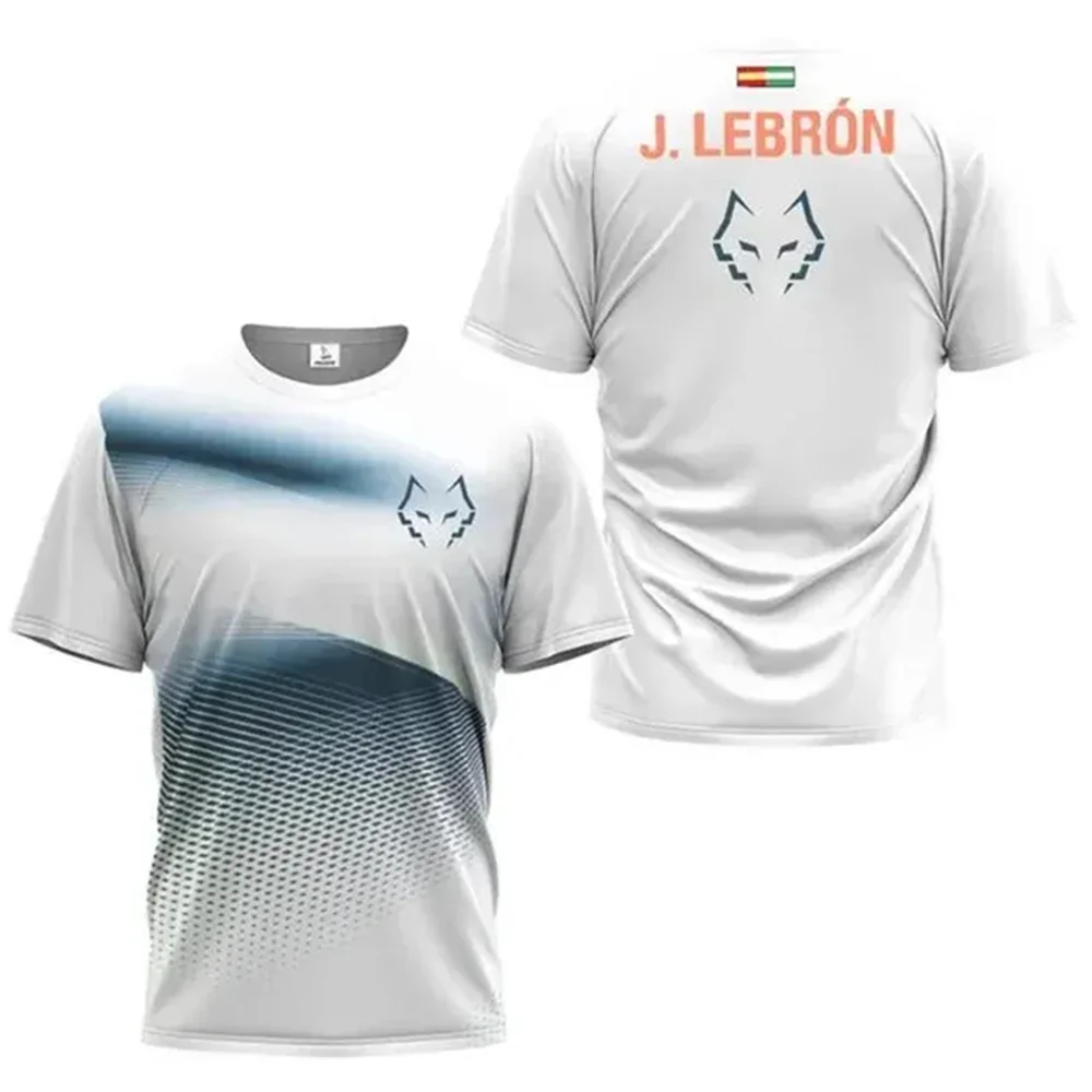 Letnia nowa męska koszulka do  – Badminton Emoji recenzja i cena