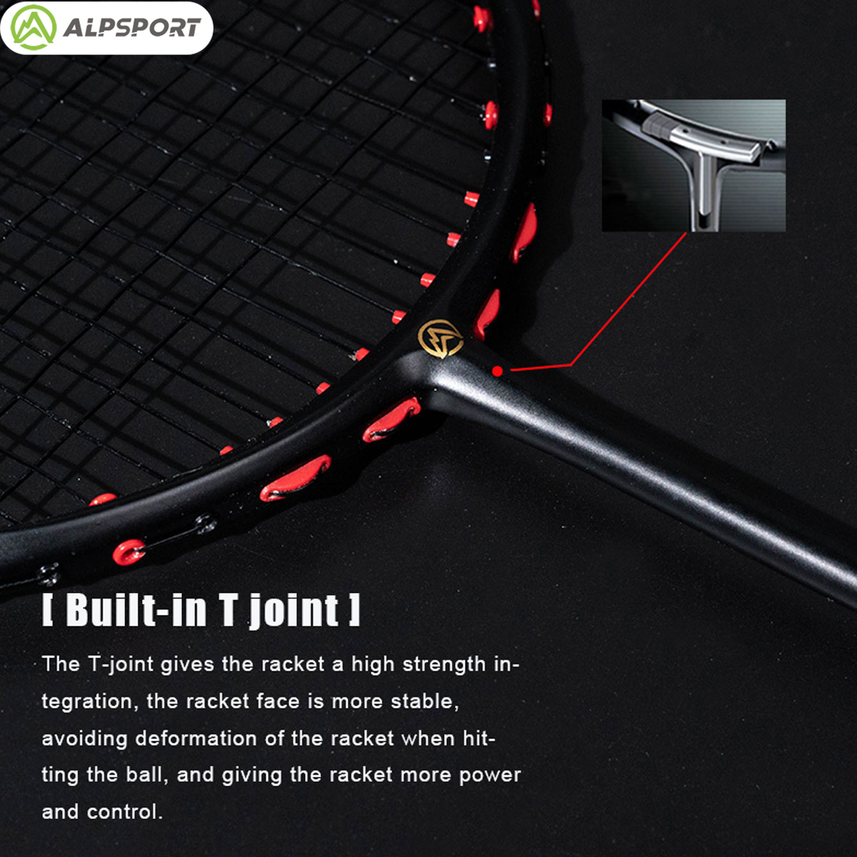 Alpsport MH-V5 5U 75g Faliste  – Badminton Bwf recenzja i cena