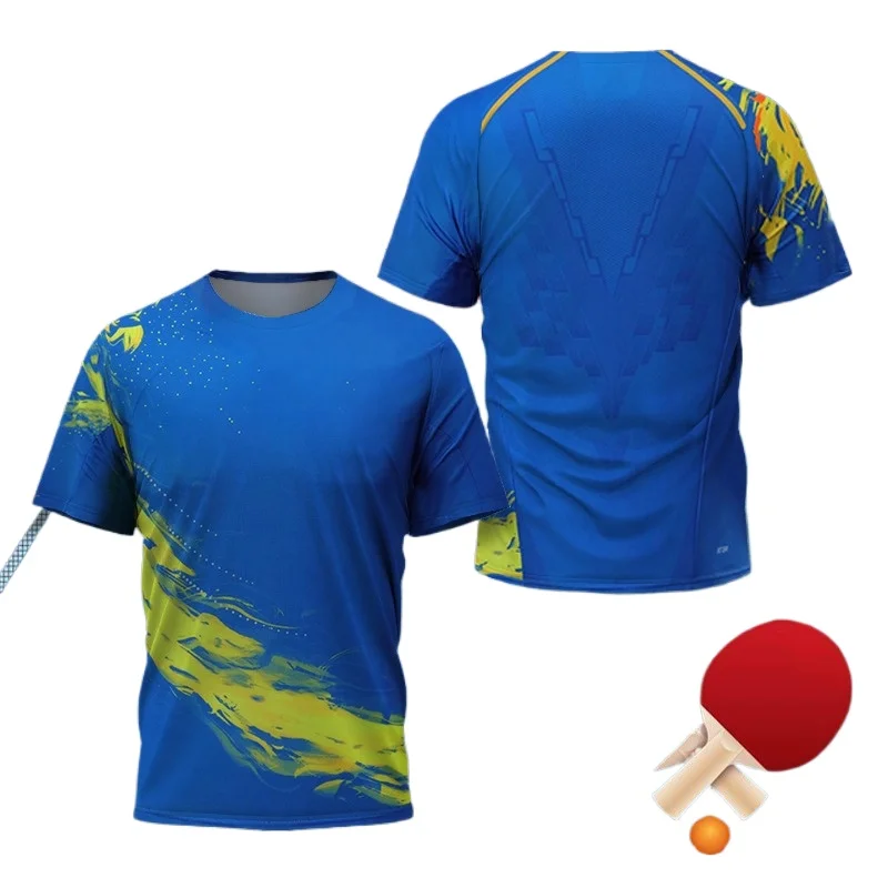 Męska koszulka graficzna z mot – Badminton Emoji recenzja i cena