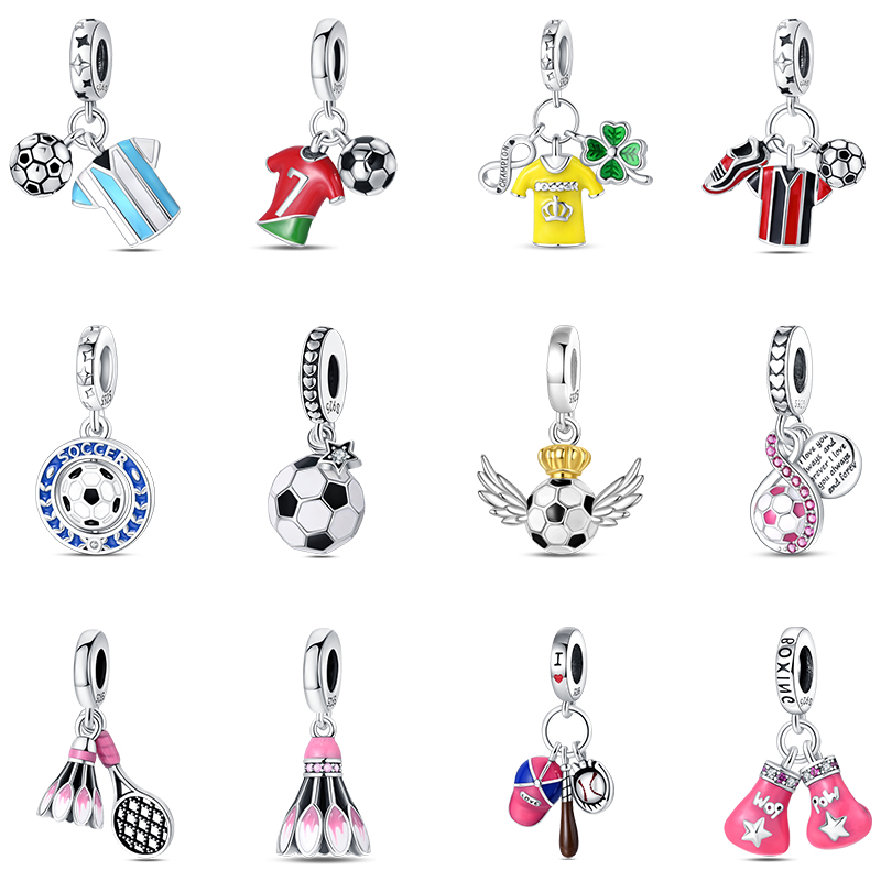 Moda 925 srebrna koszulka piłk – Badminton Emoji recenzja i cena