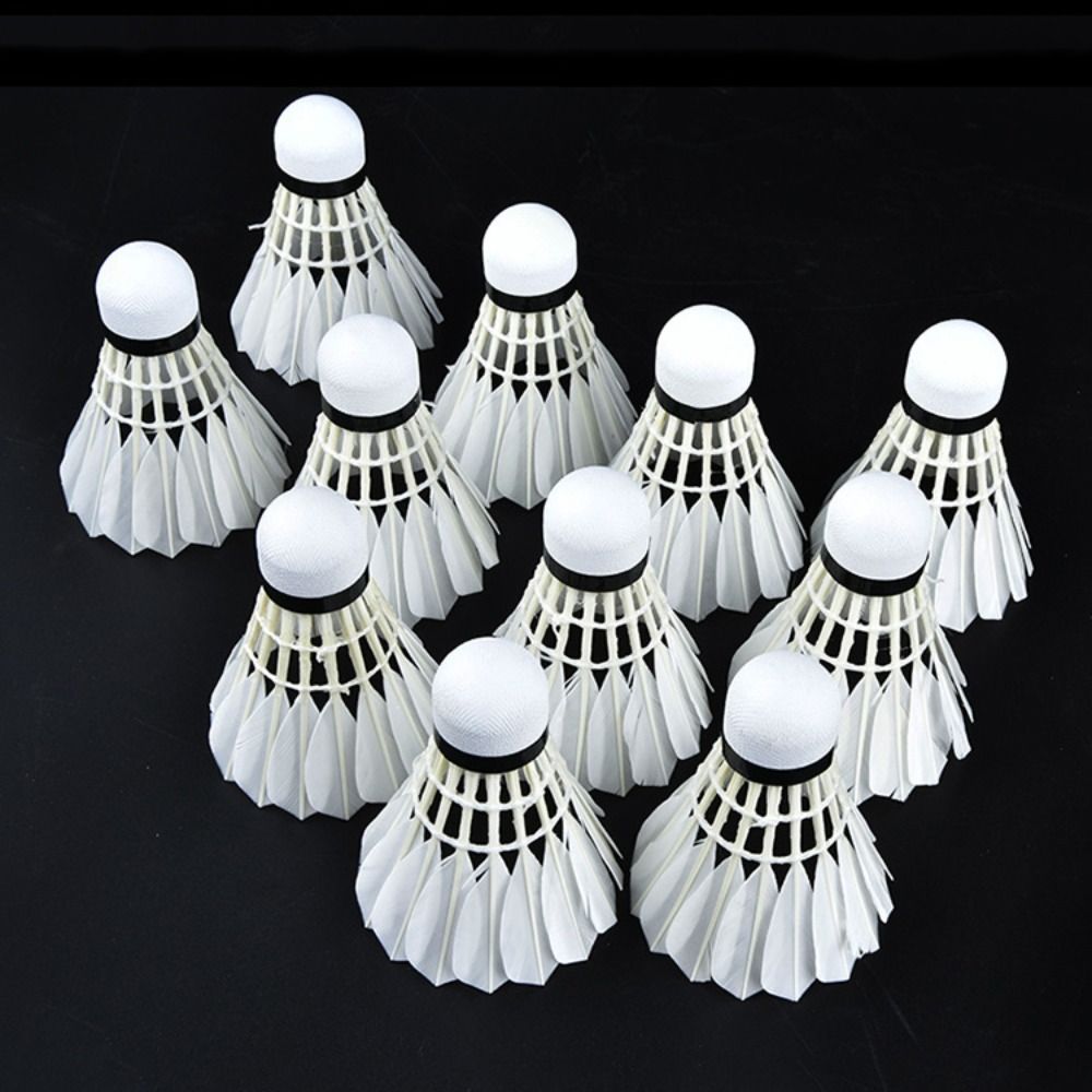 3/6/12 szt. Nowe białe lotki d – Badminton Bwf recenzja i cena