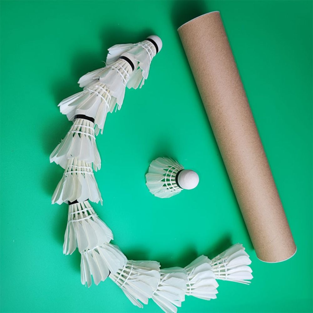 3/6/12 szt. Nowe białe lotki d – Badminton Bwf recenzja i cena