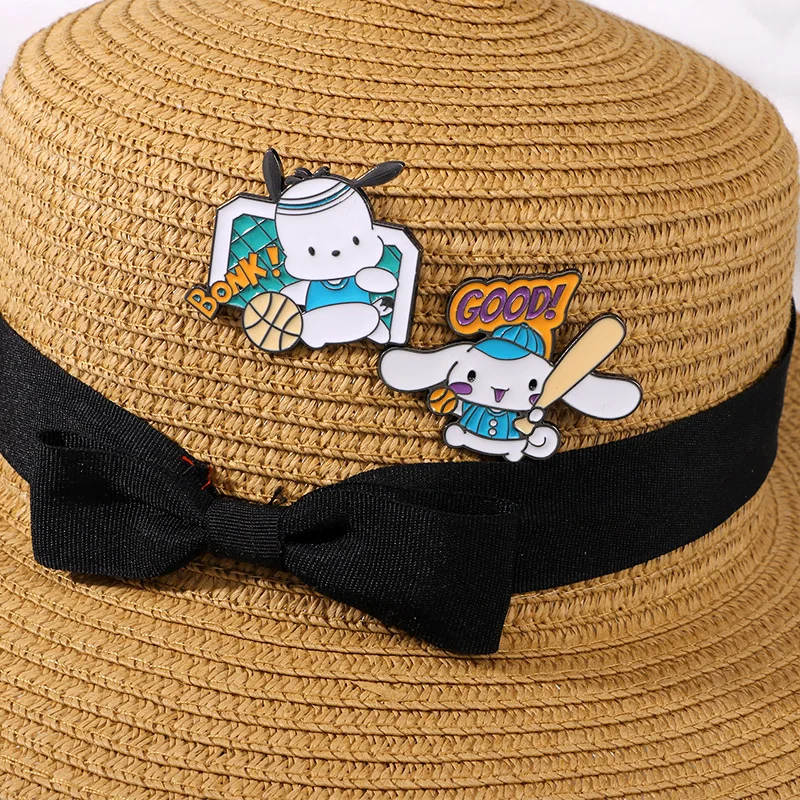 Cartoon Sanrio metalowa plakie – Badminton Icon recenzja i cena