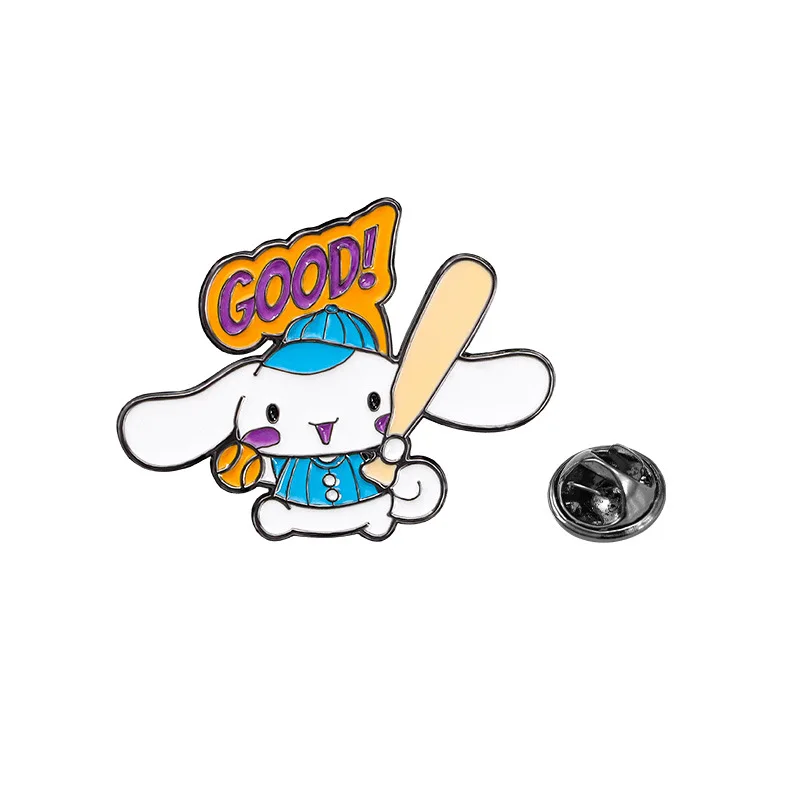 Cartoon Sanrio metalowa plakie – Badminton Icon recenzja i cena