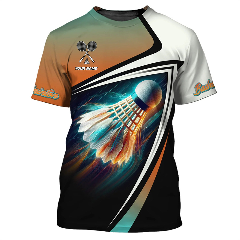 Badminton Sport T-shirt Odzież – Badminton Emoji recenzja i cena